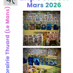 Exposition Librairie Thuard Le Mans Mars 2026